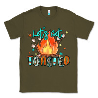 Army Green let's get toasted Classic Tee - Zillion Design Studio