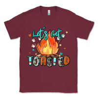 Burgundy let's get toasted Classic Tee - Zillion Design Studio