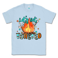 Dusty Blue let's get toasted Classic Tee - Zillion Design Studio