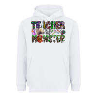 White teacher of monster Heavyweight Hoodie - CowhideDigitalArt