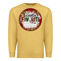 Antique Gold custom name santas favorite nurse Premium Sweatshirt - AdoDesignShop