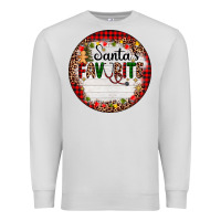 Dove Grey custom name santas favorite nurse Premium Sweatshirt - AdoDesignShop