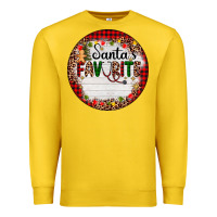 Lemon custom name santas favorite nurse Premium Sweatshirt - AdoDesignShop