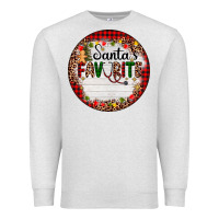 Oatmeal Heather custom name santas favorite nurse Premium Sweatshirt - AdoDesignShop