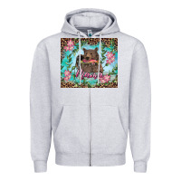 Heather Grey mama bear haunting fish floral tumbler Zipper Hoodie - RanaPortraitStore