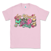 Bubblegum Pink less people more cats Classic Tee - Zillion Design Studio