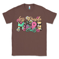 Chestnut less people more cats Classic Tee - Zillion Design Studio