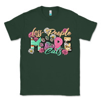 Sports Green less people more cats Classic Tee - Zillion Design Studio