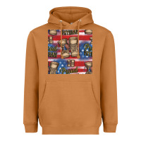 Meerkat proud veteran seamless pattern Heavyweight Hoodie - HRA Design Shop
