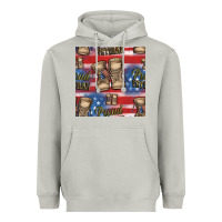 Moon Dust proud veteran seamless pattern Heavyweight Hoodie - HRA Design Shop