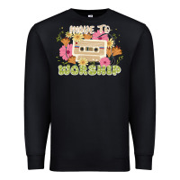 Black made to worship Premium Sweatshirt - JahusDesignShop