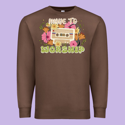 Made To Worship Premium Sweatshirt Designed By Jahusdesignshop