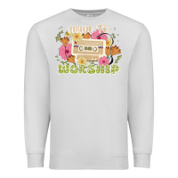 Dove Grey made to worship Premium Sweatshirt - JahusDesignShop