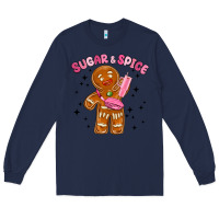 Navy sugar and spice Long Sleeve Tee - MaliasSmallBusiness