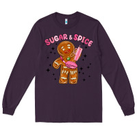 Plum sugar and spice Long Sleeve Tee - MaliasSmallBusiness