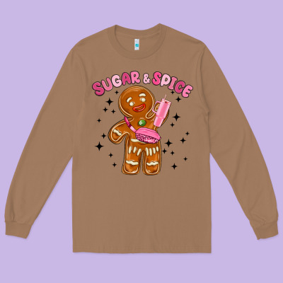 Long Sleeve Tee sugar and spice