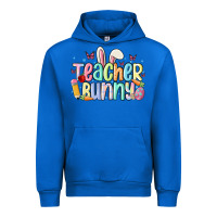 Cobalt teacher bunny Urban Hoodie - MaliasSmallBusiness