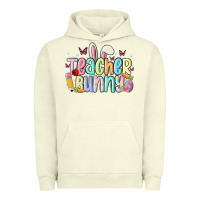 Pigment Pistachio teacher bunny Urban Hoodie - MaliasSmallBusiness