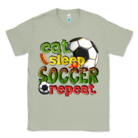 Matcha eat sleep soccer repeat Classic Tee - texasbilliewilder