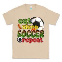 Mushroom eat sleep soccer repeat Classic Tee - texasbilliewilder
