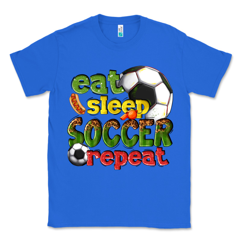Eat Sleep Soccer Repeat Classic Tee by texasbilliewilder | Teevron
