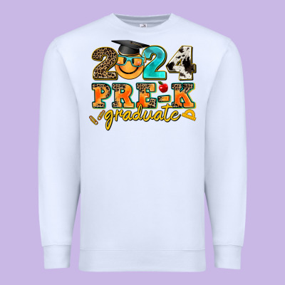 2024 Pre K Graduate Premium Sweatshirt Designed By Adodesignshop