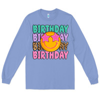 Colony Blue birthday Long Sleeve Tee - MaliasSmallBusiness