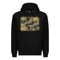 Black camouflage glitter background Premium Hoodie - Jasminsmagicworld