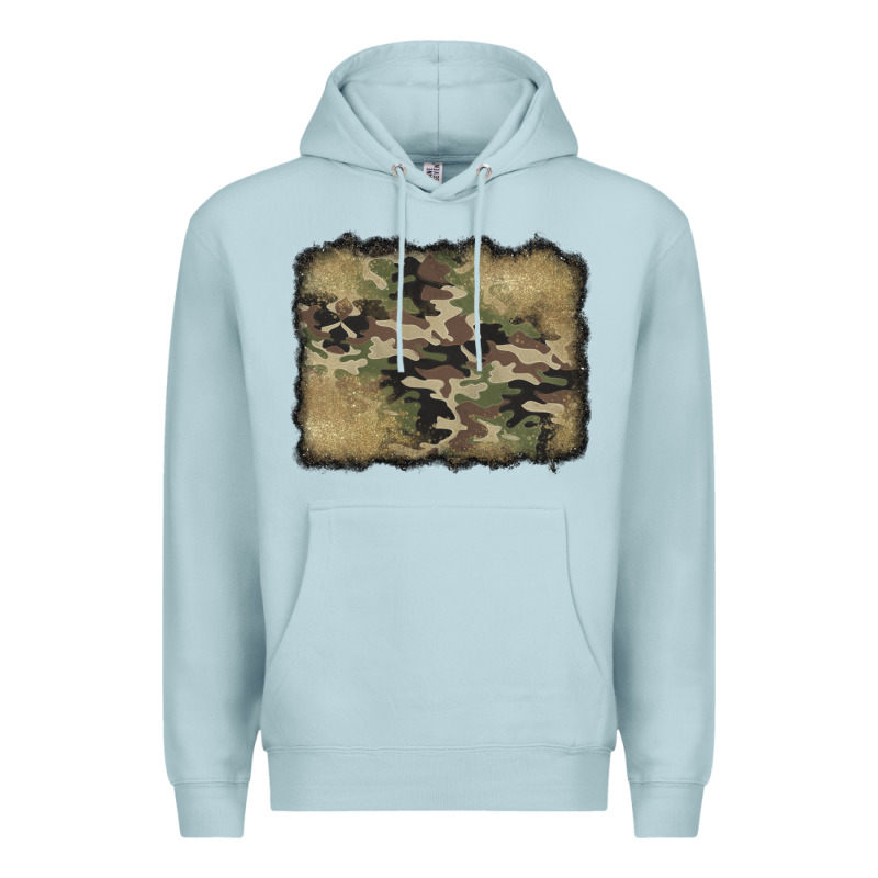 Camouflage Glitter Background Premium Hoodie by Jasminsmagicworld | Teevron