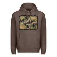 Coffee camouflage glitter background Premium Hoodie - Jasminsmagicworld