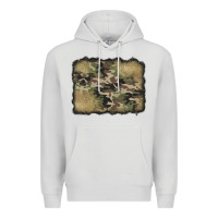 Dove Grey camouflage glitter background Premium Hoodie - Jasminsmagicworld