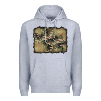Heather Grey camouflage glitter background Premium Hoodie - Jasminsmagicworld