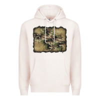 Pale Pink camouflage glitter background Premium Hoodie - Jasminsmagicworld