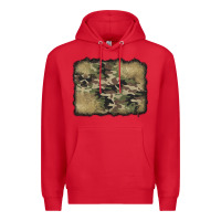Red camouflage glitter background Premium Hoodie - Jasminsmagicworld