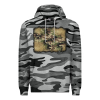 Slate Camo camouflage glitter background Premium Hoodie - Jasminsmagicworld
