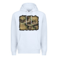 White camouflage glitter background Premium Hoodie - Jasminsmagicworld
