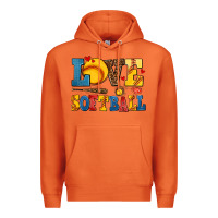 Carrot love softball Premium Hoodie - AdoDesignShop