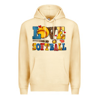 Pina Colada love softball Premium Hoodie - AdoDesignShop