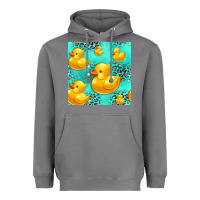 Storm rubber duck seamless pattern Heavyweight Hoodie - HRA Design Shop