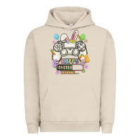 Pigment French Oak easter gamer Urban Hoodie - MaliasSmallBusiness