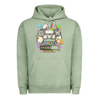 Pigment Oil Green easter gamer Urban Hoodie - MaliasSmallBusiness