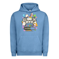 Pigment Pebble Blue easter gamer Urban Hoodie - MaliasSmallBusiness