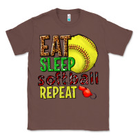 Chestnut eat sleep softball repeat Classic Tee - texasbilliewilder