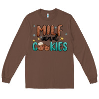 Chestnut milf and cookies Long Sleeve Tee - MaliasSmallBusiness