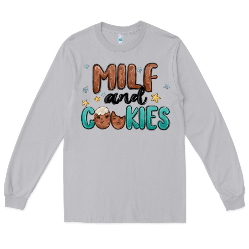 Milf And Cookies Long Sleeve Tee by MaliasSmallBusiness | Teevron
