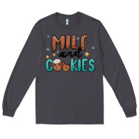 Smoke milf and cookies Long Sleeve Tee - MaliasSmallBusiness
