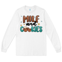 White milf and cookies Long Sleeve Tee - MaliasSmallBusiness