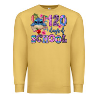 Antique Gold 120 days of school Premium Sweatshirt - AdoDesignShop