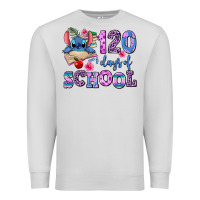 Dove Grey 120 days of school Premium Sweatshirt - AdoDesignShop