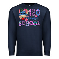 Navy 120 days of school Premium Sweatshirt - AdoDesignShop